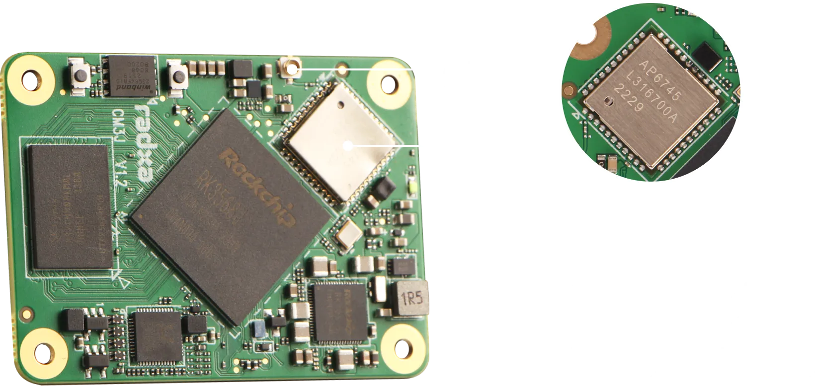 Industrial-grade WiFi 5 and Bluetooth 5 with External Antenna Connector