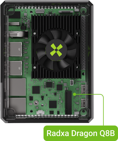 Radxa Dragon Q8B board