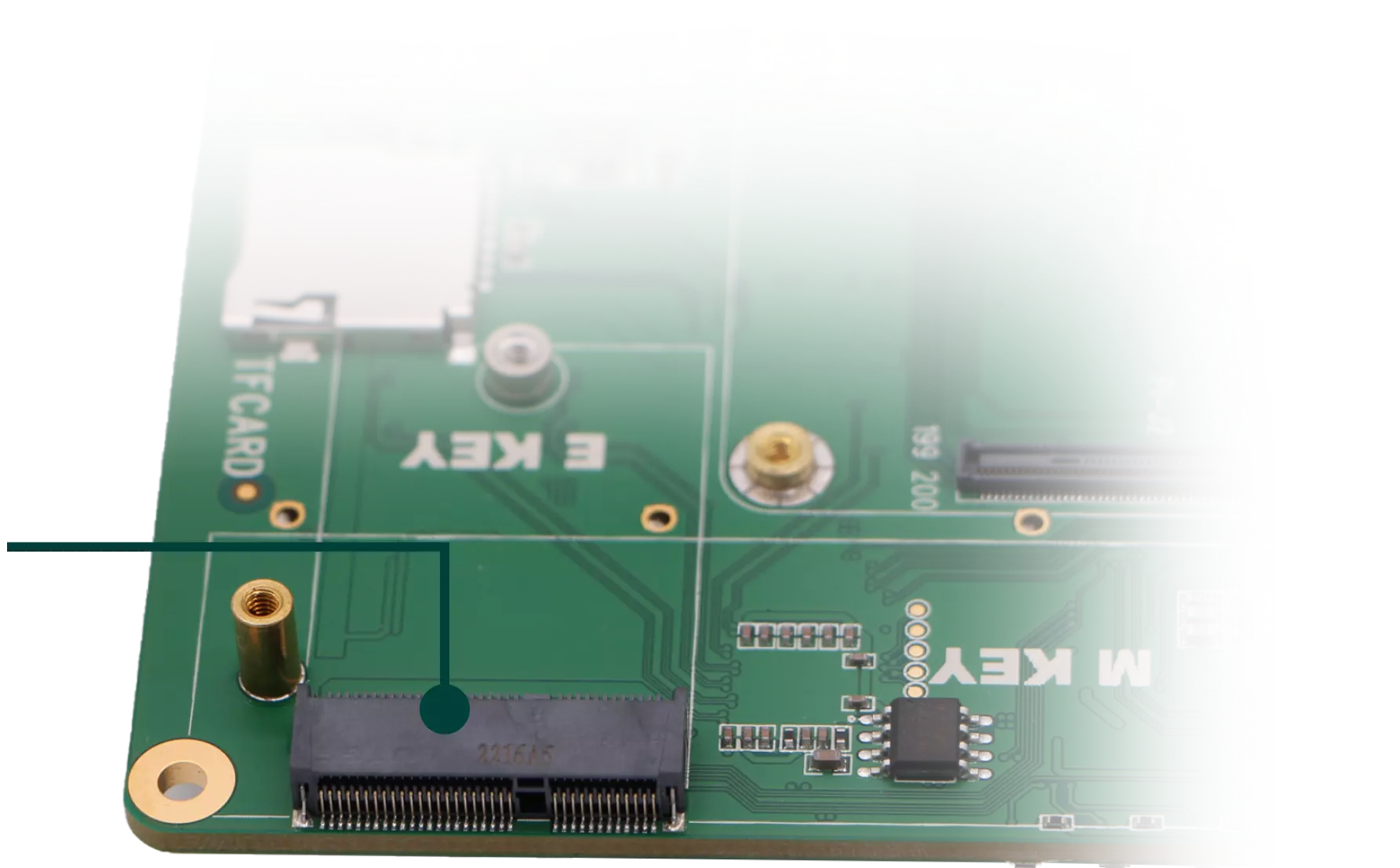 One M.2 E Key for Wireless Module