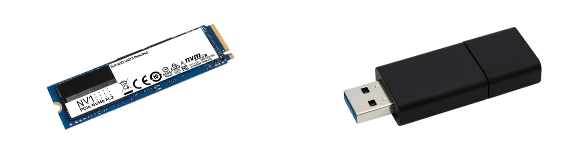 SSD or USB