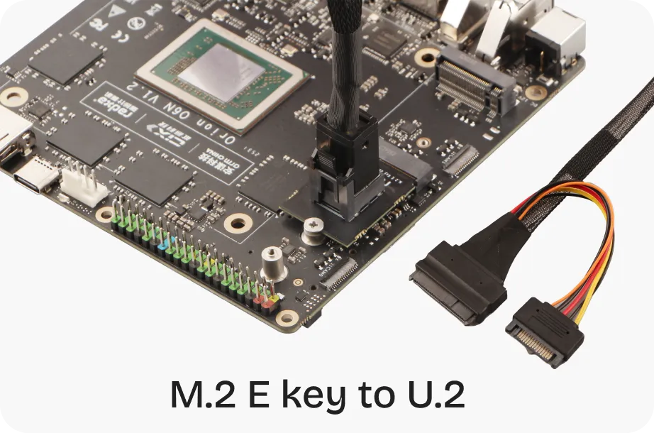 M.2 E key to U.2