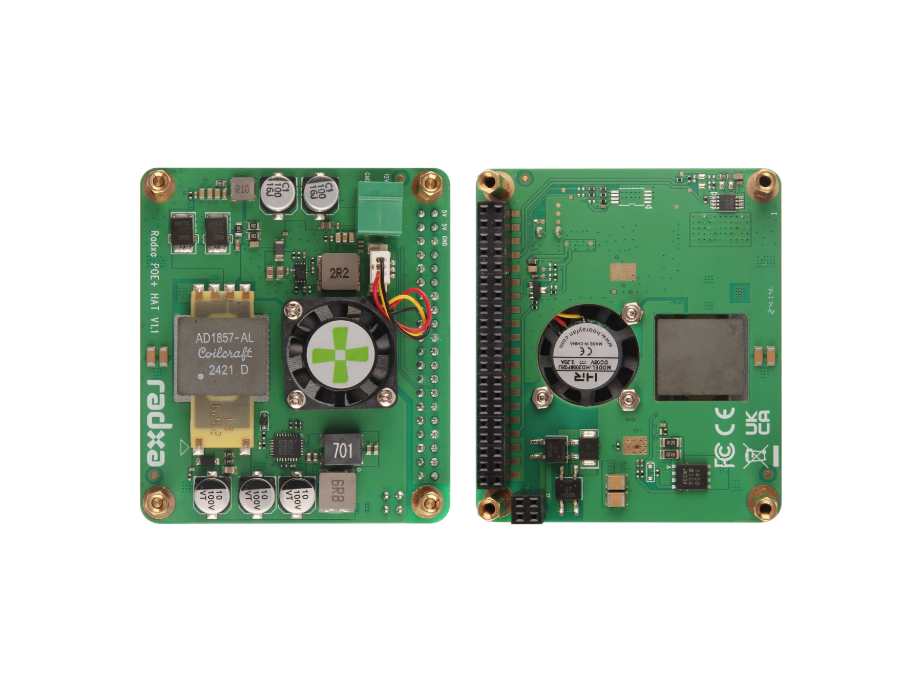 25W PoE+ HAT