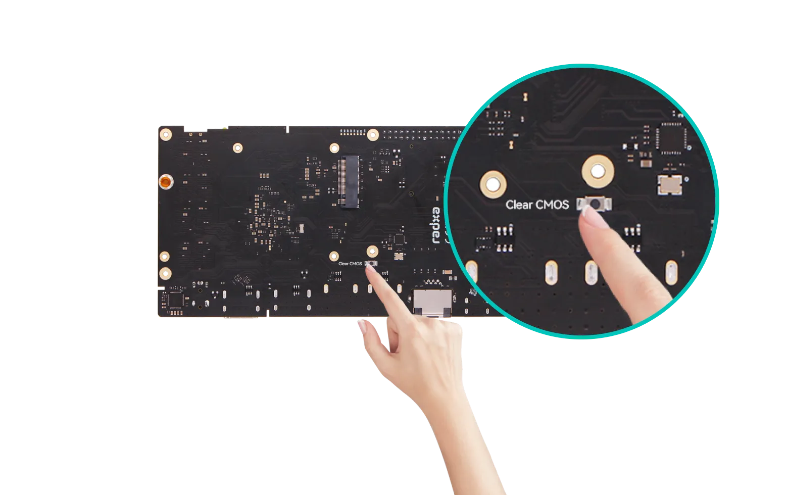 One-Click Clear CMOS to recover Factory Settings Supported